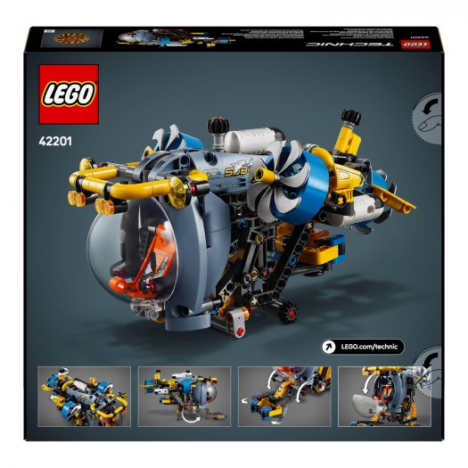 Заказать с доставкой  Конструктор LEGO Technic Глубоководная исследовательская подводная лодка (42201)  в более чем 30 городах Украины