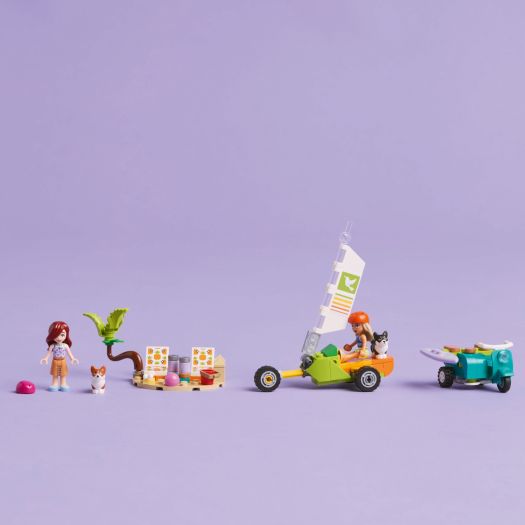 Приобрести с выгодой Конструктор LEGO Friends Собачьи приключения на серфе и скутере (42641) по Украине