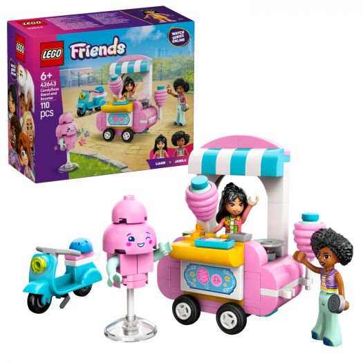 Купить  Конструктор LEGO Friends Ятка со сладкой ватой и скутер (42643)  в более чем 30 городах Украины