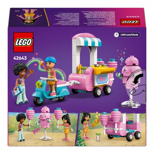 Приобрести с выгодой Конструктор LEGO Friends Ятка со сладкой ватой и скутер (42643) по Украине