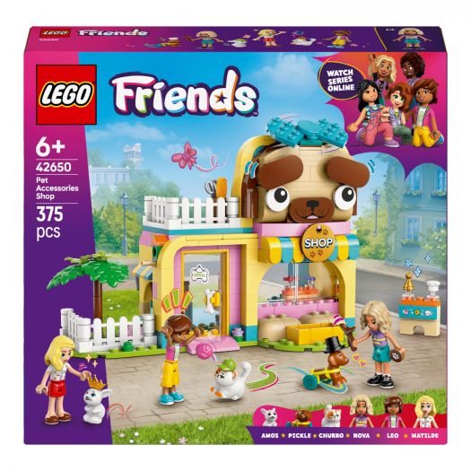 Приобрести с выгодой Конструктор LEGO Friends Магазин аксессуаров для домашних любимцев (42650)  в более чем 30 городах Украины