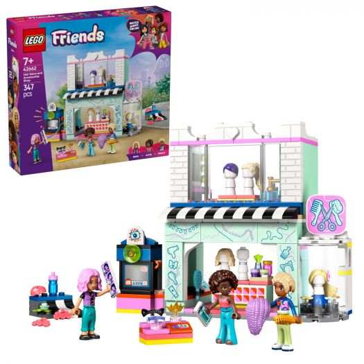 Заказать с доставкой  Конструктор LEGO Friends Парикмахерская и магазин аксессуаров (42662) по Украине