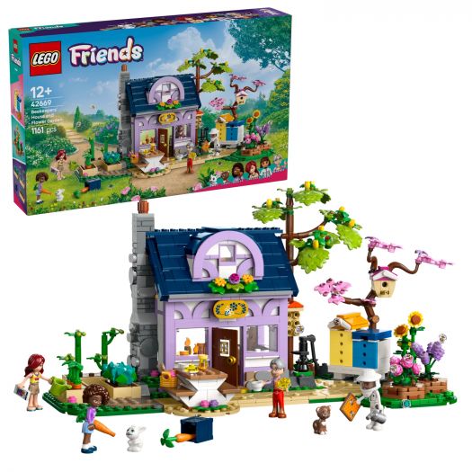 Приобрести с выгодой Конструктор LEGO Friends Домик и цветник пчеловодов (42669)  в более чем 30 городах Украины