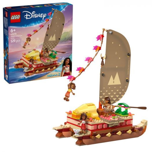 Заказать с доставкой  Конструктор LEGO Disney Princess Приключенческое каноэ Ваяны (43270)  в более чем 30 городах Украины