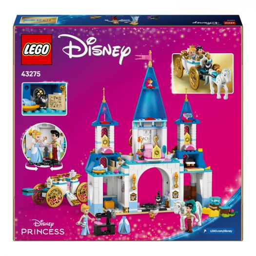 Заказать с доставкой  Конструктор LEGO Disney Princess Замок Золушки и карета (43275) по Украине