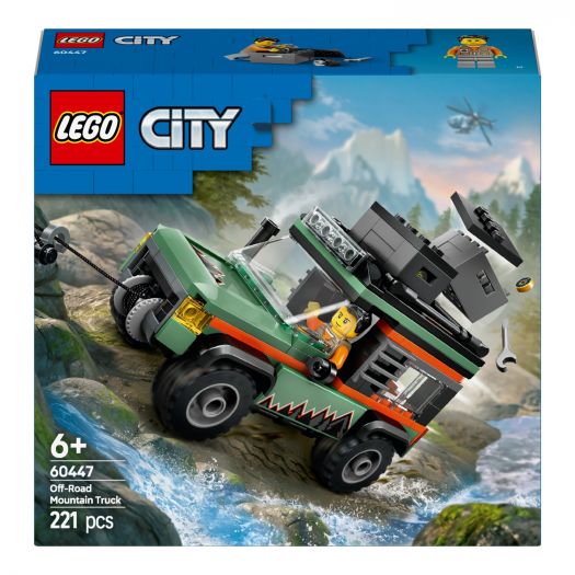 Купить  Конструктор LEGO City Внедорожный горный грузовик 4x4 (60447) по Украине