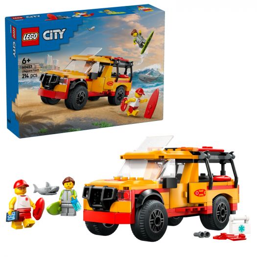 Приобрести с выгодой Конструктор LEGO City Пляжный спасательный грузовик (60453) по Украине