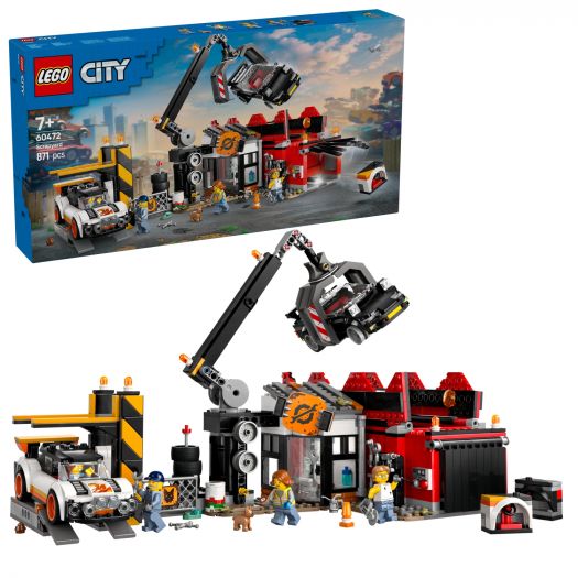 Купить  Конструктор LEGO City Свалка с автомобилями (60472) по Украине