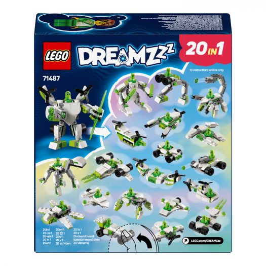 Приобрести с выгодой Конструктор LEGO DREAMZzzzz Робот Z-Blob и гоночные приключения (71487) по Украине