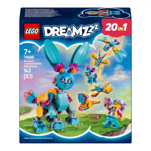 Приобрести с выгодой Конструктор LEGO DREAMZzzzz Творческие животные приключения Бунчу (71488)  в более чем 30 городах Украины