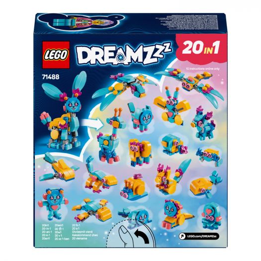 Заказать с доставкой  Конструктор LEGO DREAMZzzzz Творческие животные приключения Бунчу (71488) по Украине