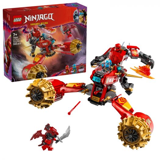 Приобрести с выгодой Конструктор LEGO Ninjago Штормовой робот-всадник Кая (71830)  в более чем 30 городах Украины