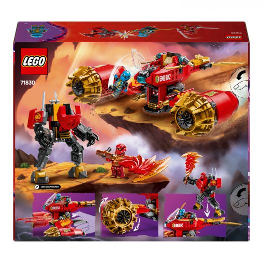 Заказать с доставкой  Конструктор LEGO Ninjago Штормовой робот-всадник Кая (71830) по Украине