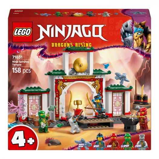 Купить  Конструктор LEGO Ninjago Храм ниндзя Спин-джитсу (71831)  в более чем 30 городах Украины