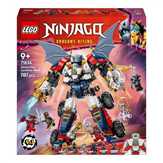 Приобрести с выгодой Конструктор LEGO Ninjago Ультраобъединительный робот Зейна (71834)  в более чем 30 городах Украины