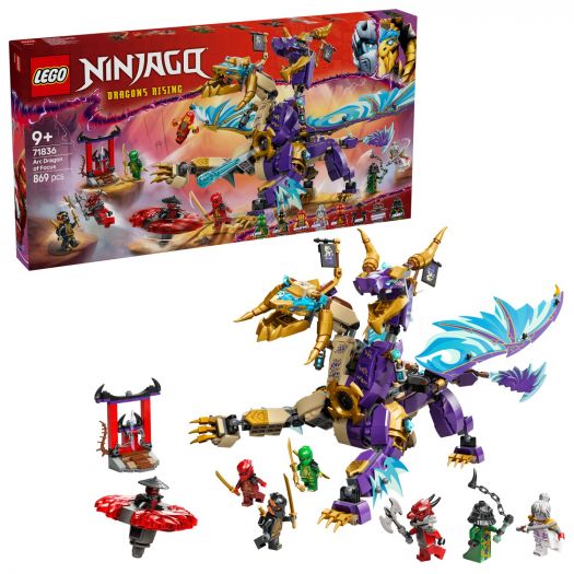 Приобрести с выгодой Конструктор LEGO Ninjago Arc Dragon of Focus (71836)  в более чем 30 городах Украины