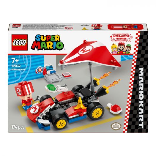 Приобрести с выгодой Конструктор LEGO Super Mario Kart - Standard Kart (72032) по Украине