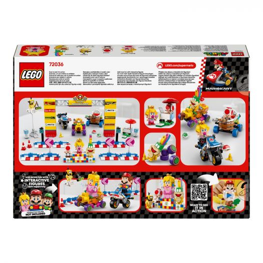 Заказать с доставкой  Конструктор LEGO Super Mario Kart - Baby Peach & Grand Prix. Набор (72036)  в более чем 30 городах Украины