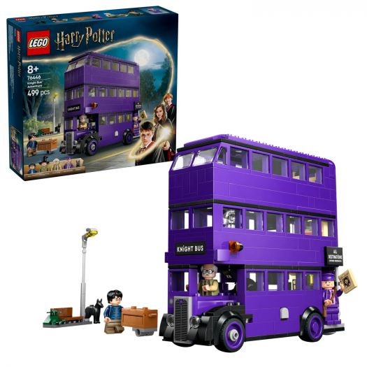 Приобрести с выгодой Конструктор LEGO Harry Potter Приключения на Рыцарском автобусе (76446) по Украине