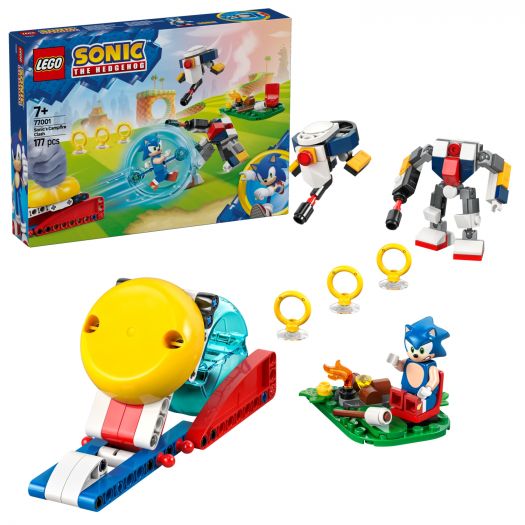 Купить  Конструктор LEGO Sonic The Hedgehog Столкновение Соника у костра (77001)  в более чем 30 городах Украины