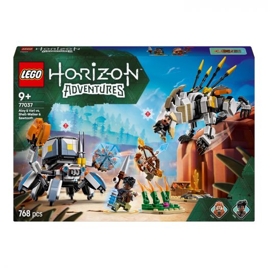 Заказать с доставкой  Конструктор LEGO Horizon Adventures Aloy и Varl против Shell-Walker и Sawtooth (77037) по Украине