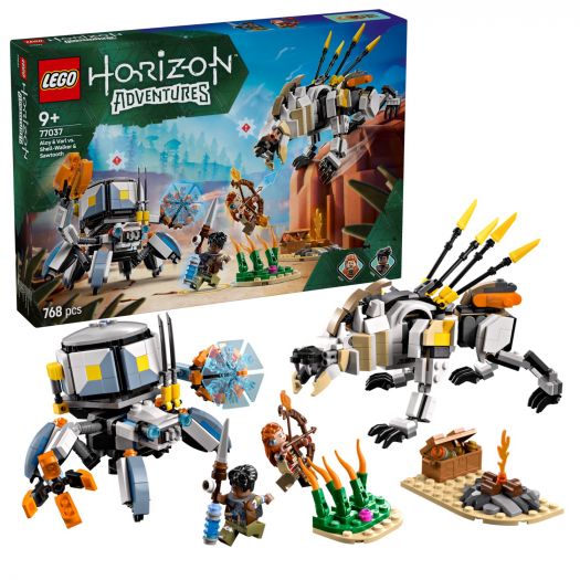 Заказать с доставкой  Конструктор LEGO Horizon Adventures Aloy и Varl против Shell-Walker и Sawtooth (77037)  в более чем 30 городах Украины