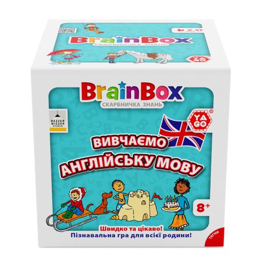 Приобрести с выгодой Познавательная игра Yago BrainBox Изучаем английский язык (BZZBRLLE01UA) по Украине