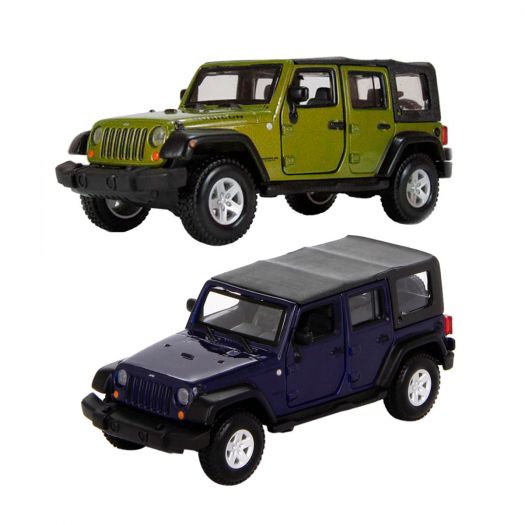 Заказать с доставкой  Автомодель Bburago JEEP WRANGLER UNLIMITED RUBICON металлическая в ассорт. (18-43012) по Украине